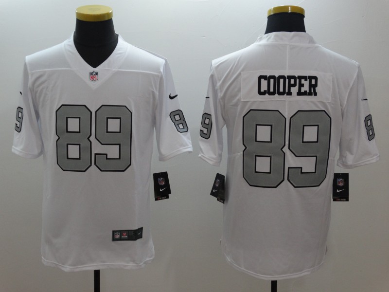 Men's Las Vegas Raiders Amari Cooper #89 White Jersey